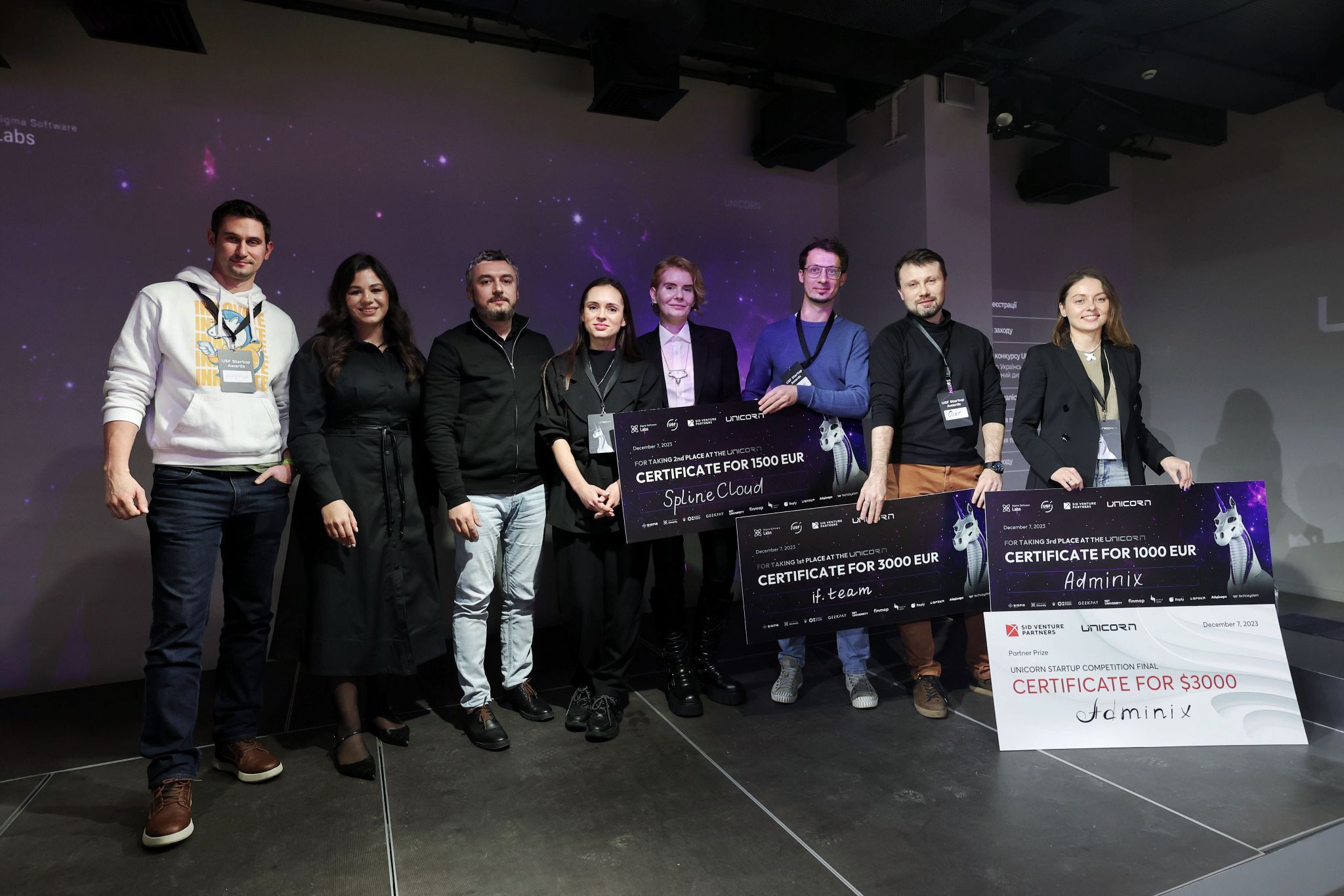 if.team Won First Place at the Unicorn Startup Contest
